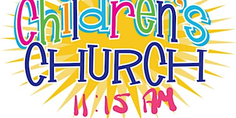Children's Church - 29 August 2021 11:15 primary image