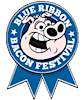Logotipo da organização Blue Ribbon Bacon Festival
