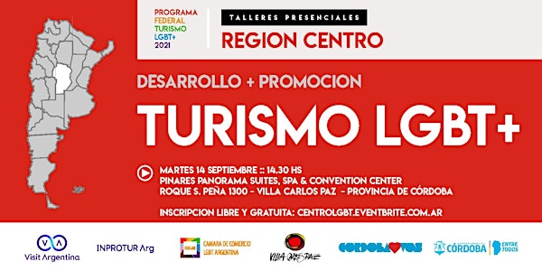 REGION CENTRO :: PROGRAMA FEDERAL TURISMO LGBT+ (evento presencial)