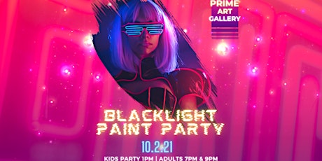 Blacklight Paint Party tickets