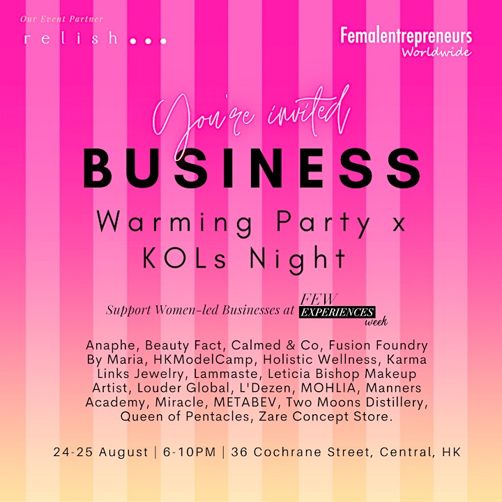 Business Warming x KOL Party image
