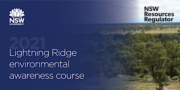Lightning Ridge environmental awareness course