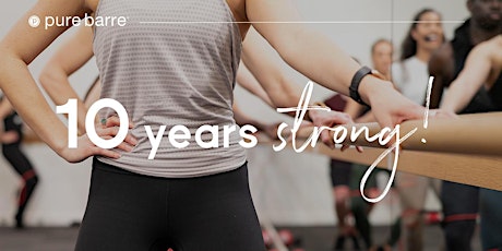 10 Year Anniversary Pure Barre Park Pop Up!