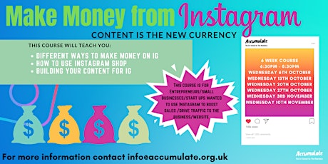 Making Money From Instagram primary image