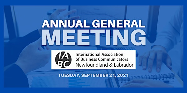 Annual General Meeting - IABC NL