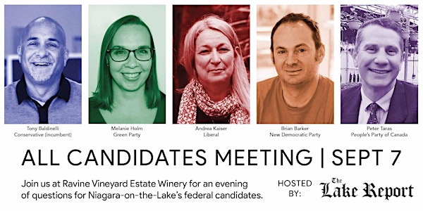 Election '21: All Candidates Meeting  (Niagara Falls riding)
