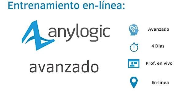 Entreinamento on-line: AnyLogic Avanzado - 13 al 16 de Septiembre de 2021