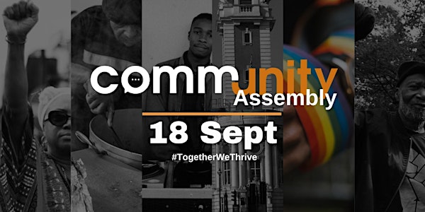 CommUNITY Assembly - 18th Sept - Lambeth Town Hall