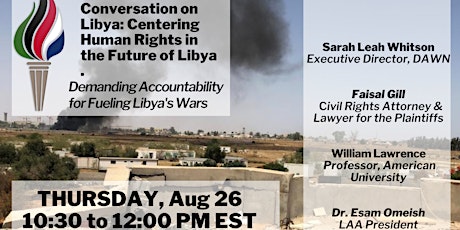 Conversation on Libya: Centering Human Rights in the Future of Libya . primary image
