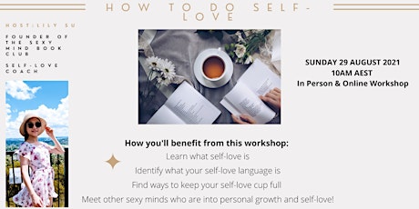 How to do Self- Love - The Sexy Mind & Body Society primary image