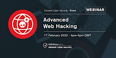 Advanced Web Hacking - Free Webinar biglietti