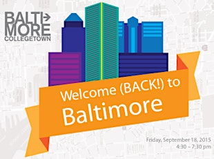 Welcome (Back!) to Baltimore 2015 primary image