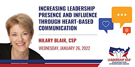 Increasing Leadership Presence and Influence Through Heart-Based Comm. tickets