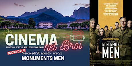 Image principale de "Monuments Men" - Cinema nel Broi ad Agordo
