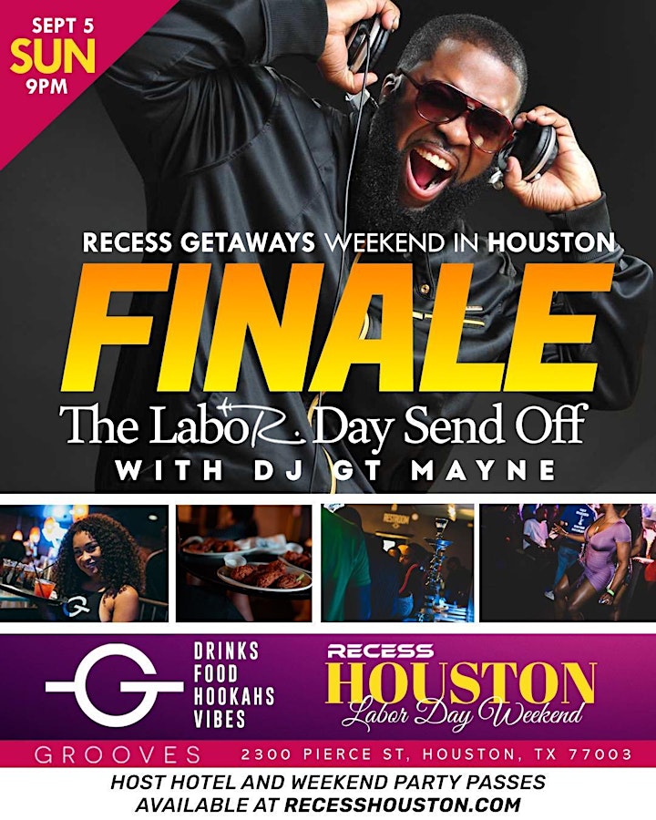 Recess Houston: Labor Day Weekend 2021 image