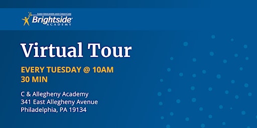 Hauptbild für Brightside Academy Virtual Tour of C & Allegheny Location, Tuesday 10 AM