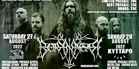 Borknagar Live in Athens tickets
