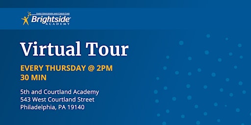 Brightside Academy Virtual Tour of 5th & Courtland Location, Thursday 2 PM  primärbild