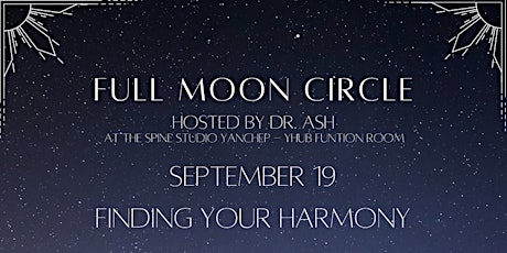 Full Moon Circle - September primary image
