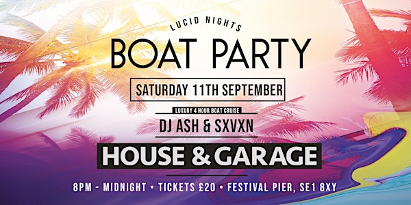 Lucid Nights - Boat Party
