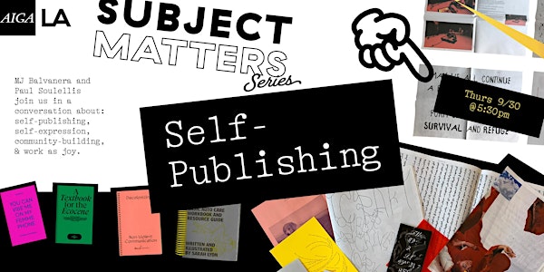 Subject Matter Series: Self-Publishing