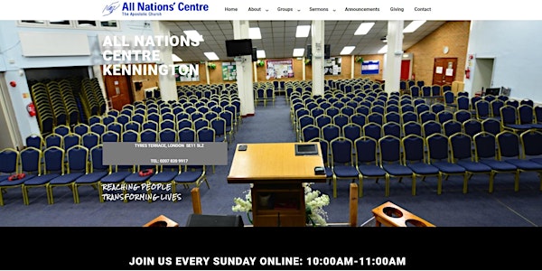 ANC On-Site Church Attendance