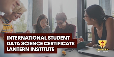 International Student Data Science Certificate Webinar primary image