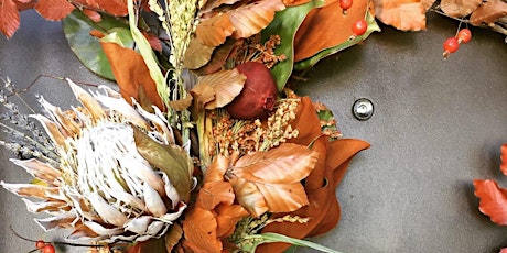 Lido Marina Village-Fall Wreath workshop with French Buckets primary image