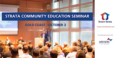 Strata Community Education Seminar - Gold Coast primary image