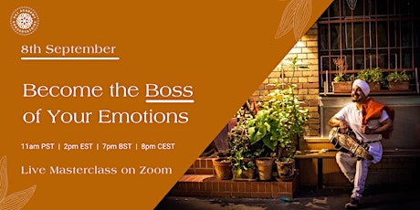 Become the Boss of Your Emotions primary image