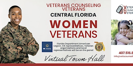Imagen principal de Florida Women Veterans' Town Hall