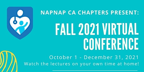 Primaire afbeelding van NAPNAP California Chapters presents Fall 2021 Virtual Conference