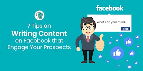 Writing Content  on Facebook that Engages your Prospects primary image