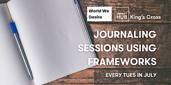 Journaling sessions using frameworks