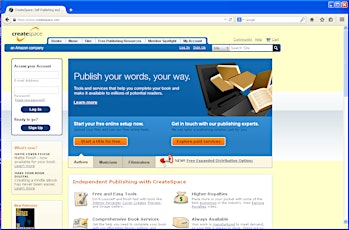 How to Self-Publish with Amazon's CreateSpace & LightningSource's IngramSpark primary image