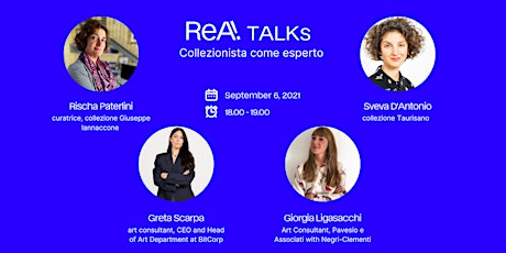 ReA! Talks 2021 - Collezionista come esperto