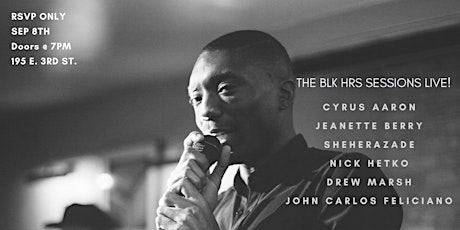 THE BLK HRS SESSIONS LIVE! primary image