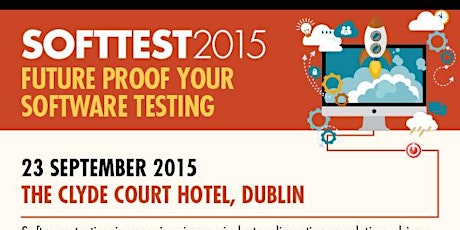 SoftTest 2015 Conference - Weds 23rd Sept - Future Proof Your Software Testing primary image