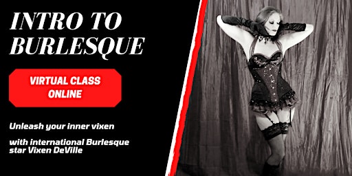 Intro To Burlesque - ONLINE CLASS