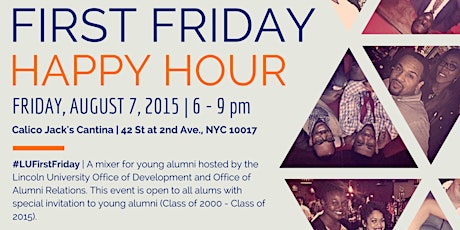 First Friday | Lincoln University Alumni #LUFirstFriday primary image