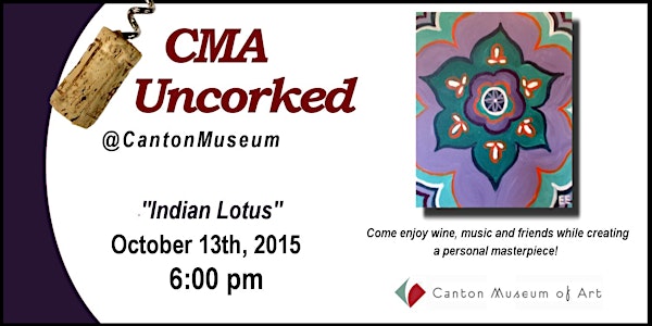 CANCELLED "Indian Lotus" Painting Event @ Canton Museum of Art