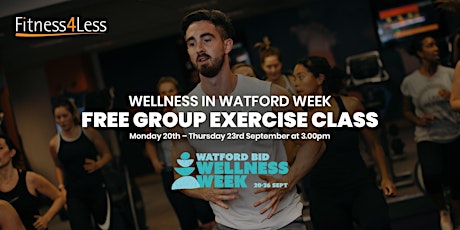 Wellness In Watford Free Group Exercise Class primary image