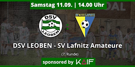 Hauptbild für DSV Leoben - SV Lafnitz Amateure