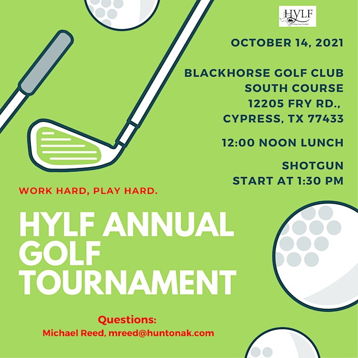 27th Annual HYLF Charity Golf Tournament image