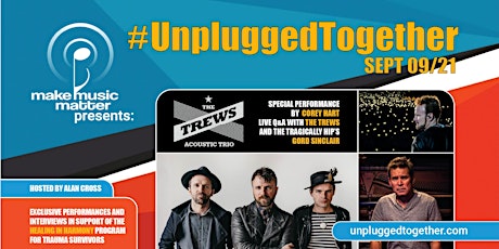 #UnpluggedTogether w/ The Trews feat. Corey Hart + Gord Sinclair primary image