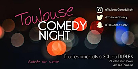 Toulouse Comedy Night tickets
