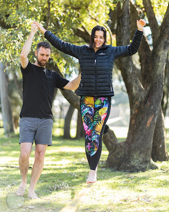 Slackline Beginner Workshop image