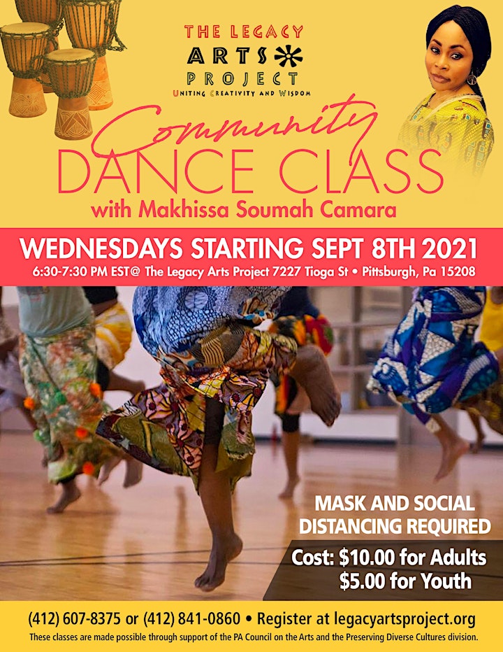 
		Community Dance Class with Makhissa Soumah Camara image
