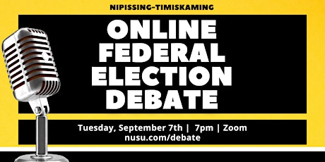 Online Federal Election Debate (Local) primary image