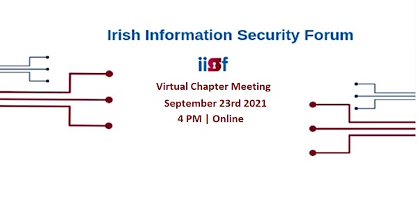 IISF September  2021 Chapter meeting